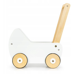 Drewniany Wózek Dla Lalek Pchacz Chodzik Ecotoys