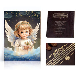 Ikona religijna Anioł Stróż dla dziecka (prezent