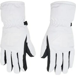 4F Rękawice narciarskie H4Z22-RED001 Biały