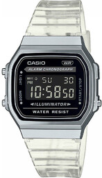 Zegarek CASIO A168XES-1BEF. Kwarcowy, Kolor szary. Unisex.