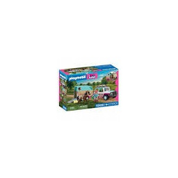 Playmobil 72129 Samochód Terenowy Z Przyczepą Do Przewozu