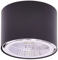 Lumes Czarny nowoczesny spot sufitowy - 5X A214