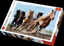 Trefl PUZZLE 1000 GALOPUJąCE KONIE TREFL
