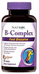 Natrol B-Complex Fast Dissolve 90 Tablets