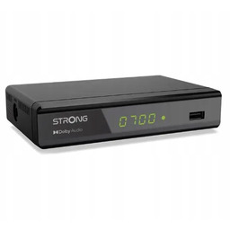 Dekoder Tuner do naziemnej telewizji DVB-T2 Strong Srt
