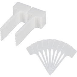 Relaxdays Tabliczki na rośliny, zestaw 100 sztuk,