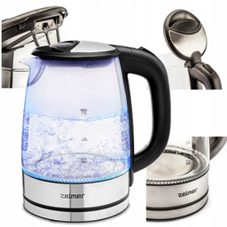 Czajnik Elektryczny Szklany Zelmer ZCK8024 2200W 1,7L
