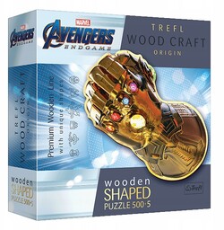 Puzzle drewniane Rękawica Nieskończoności 20174