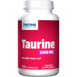 Jarrow Formulas, Taurine, Tauryna, Suplement diety, 100 kaps.