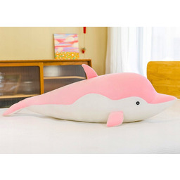 Maskotka Pluszowy Delfin Różowy 70 Cm