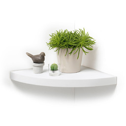 Homea Półka narożna wisząca z MDF