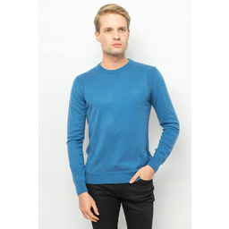 SWETER MĘSKI GUESS M2BR04 Z142 NIEBIESKI - XXL