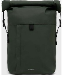 Sandqvist plecak Konrad kolor zielony duży gładki SQA2183