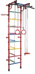 Gamma Drabinka gimnastyczna metalowa czerwona Plus