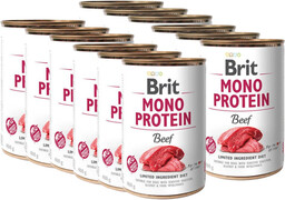 BRIT MONO PROTEIN BEEF 18x400g