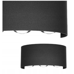 Lampa ścienna Led 6W IP54 Ortelo OWL-451-3-BL Italux