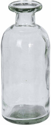 Home Styling Collection Wazon butelka, szkło z recyklingu,