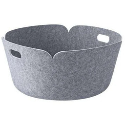 Muuto - Restore Round Kosz Grey Melange