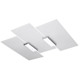 Sollux Plafon LAMPA sufitowa SL.0198 szklana OPRAWA prostokąty