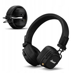 Marshall Słuchawki Bezprzewodowe Bluetooth Major V Czarne Nauszne