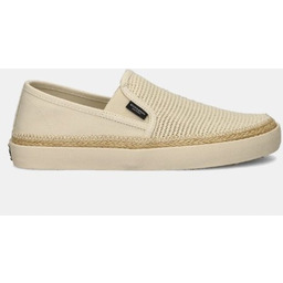 Męskie mokasyny espadryle kremowe siatkowane Scotch & Soda