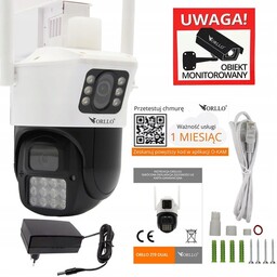 Kamera Orllo Z19 Dual WiFi Zewnętrzna 2x FullHD
