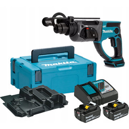 Makita DHR202RFJ Młotowiertarka 2x 3.0ah 18V Sds