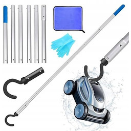 HACZYK DO ROBOTA BASENOWEGO TELESKOPOWY ALUMINIOWY DRĄŻEK 2