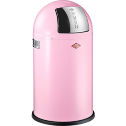 Wesco Kosz na śmieci różowy 22l Pushboy Junior
