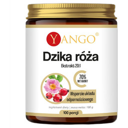 Dzika róża ekstrakt 20:1 suplement diety w proszku