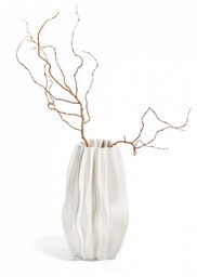 Philippi PLISSEE Ceramiczny Wazon do Kwiatów 30 cm