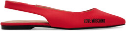 Sandały LOVE MOSCHINO JA11021G1MIM0502 Koralowy