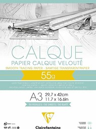 Clairefontaine 975081C kalka techniczna blok 50 arkuszy A3