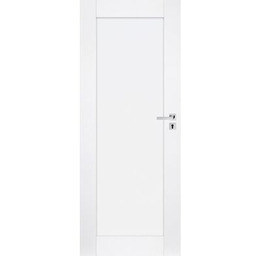 Drzwi wewnętrzne pełne elegance biały 80L lewe