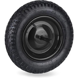 Relaxdays 3,50-8 kółek do taczki, pneumatyczne koło ze