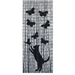 Zasłona Bambusowa Do Drzwi Kot zasłonka 90x200cm