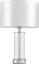 NOWOCZESNA LAMPA NOCNA CHROMOWANA LEONA