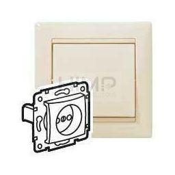 VALENA Gniazdo pojedyncze 2P KREM 16A-250V~ Legrand 774316