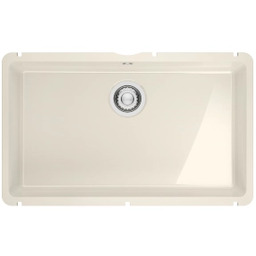 Franke KubusX KXK 110-71 Fraceram Kremowy Zlewozmywak prostokątny