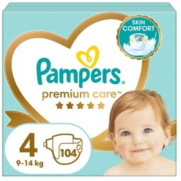 Pieluszki Pampers Premium Care Rozmiar 4 104 szt.