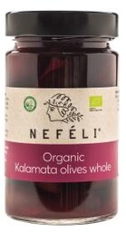 OLIWKI CZARNE KALAMATA Z PESTKĄ W ZALEWIE BIO