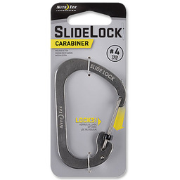 Karabińczyk Nite Ize SlideLock Carabiner #4 - Stalowy