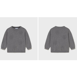 Sweter niemowlęcy chłopięcy Mayoral r.92 bawełniany z motywem