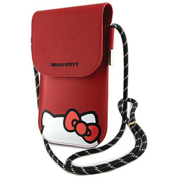 Torebka Hiding Cord crossbody na telefon Hello Kitty