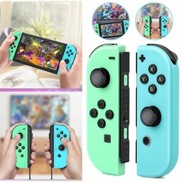 Nintendo Kontrolery Nintendo Switch, Zielony/niebieskim, Nintendo Joy-con