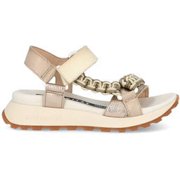 Hiszpańskie sandały - HISPANITAS HV253898 ZŁOTO-BEŻOWE