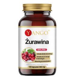Żurawina 50% PAC suplement diety 60 kapsułek