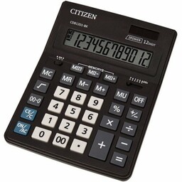 Kalkulator CITIZEN 12-cyfrowy, czarny, 1 szt. /CDB1201-BK/