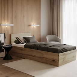 Łóżko z pojemnikiem 90 TRINO Sonoma OUTLET