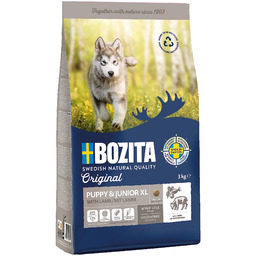 BOZITA Original Puppy&Junior XL 3kg karma sucha